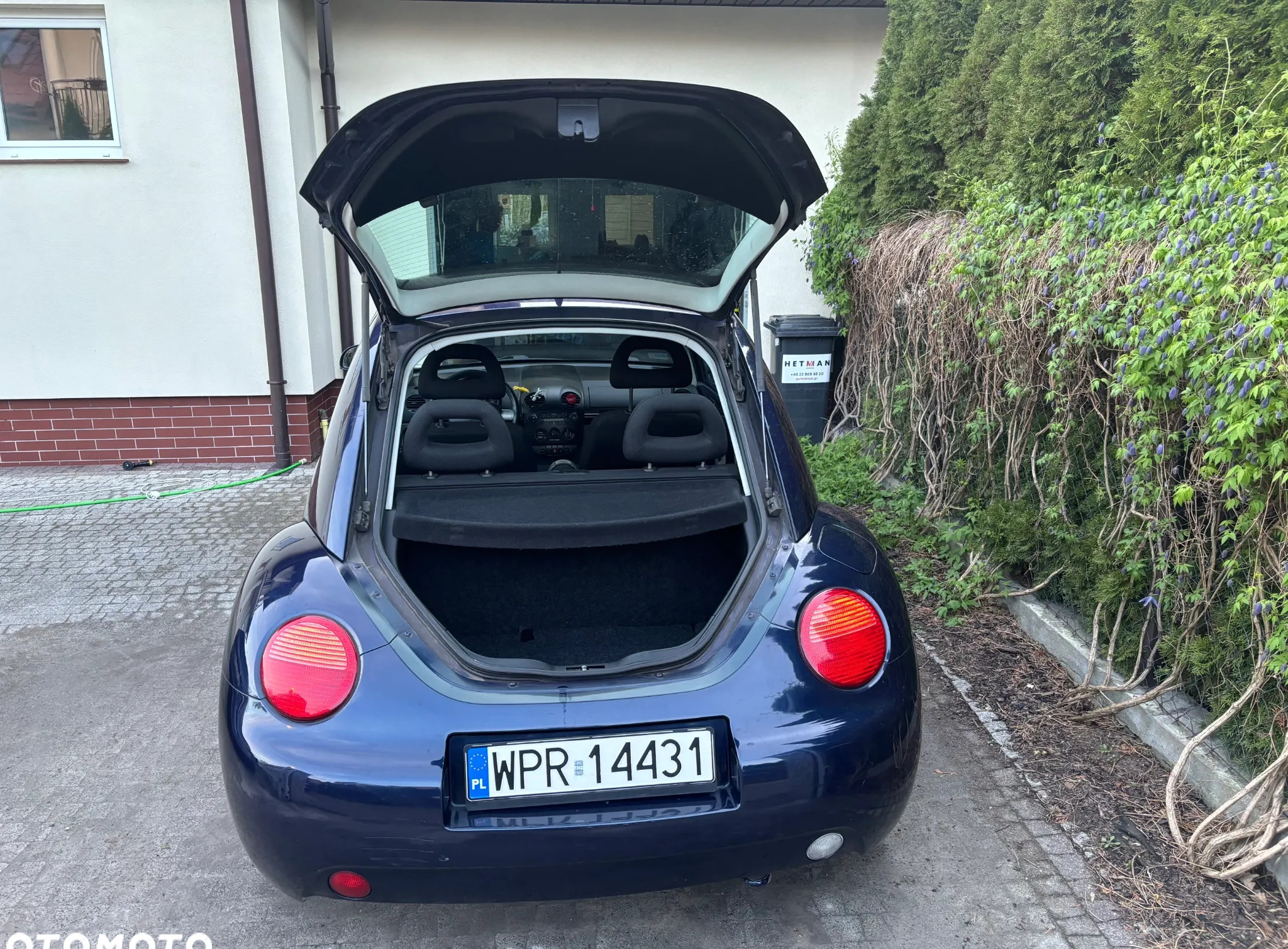 Volkswagen New Beetle cena 7200 przebieg: 181700, rok produkcji 1999 z Brwinów małe 67
